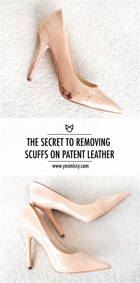 how to remove scuff marks from fake leather shoes|remove marks from patent leather.